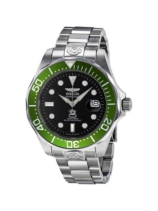 NWT Invicta Pro Diver Grand Diver Black Dial Automatic Men\'s Watch